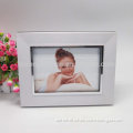 Nice Easy Design Brushed Silver Metal Photo Frame